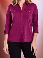 Camisa Fluity Lisa - Imagem 6