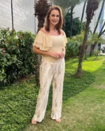 Calça Pantalona Estampada - Imagem 2